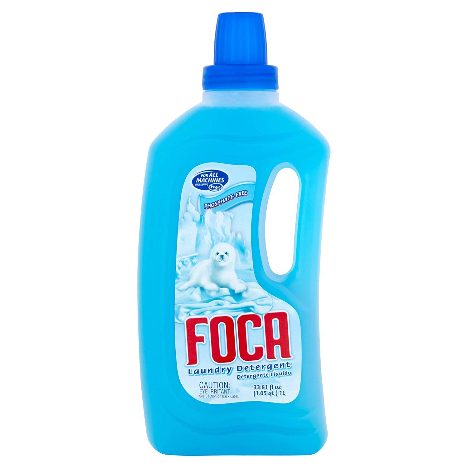 Biodegradable Foca Liquid Laundry Detergent for Environmentally Conscious Consumers - Everyday Cleaning - 3|8 Oz. (Pack